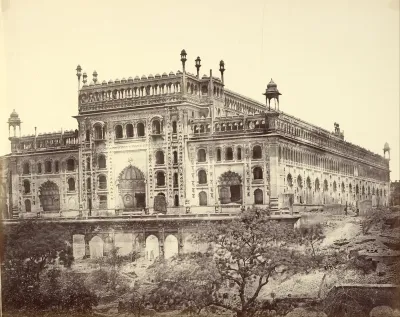 Exterior of Asaf ud Daula's Imambara, or Tomb