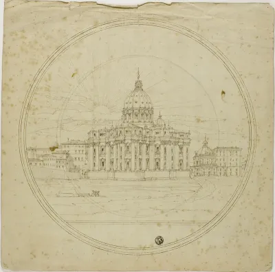 Exterior View of Apse, Saint Peter's