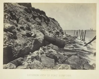 Exterior View of Fort Sumpter