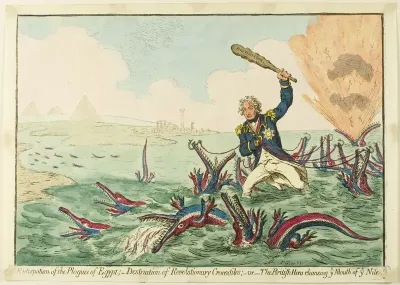 Extirpation of the Plagues of Egypt; Destruction of Revolutionary Crocodiles