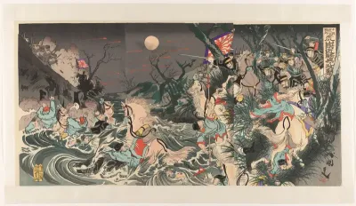 Extra krantenbericht van 26 oktober: Japanse troepen valt Chinese cavalerie aan nabij Hushan