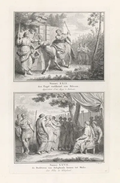Ezel van Bileam / De dochters van Selofchad