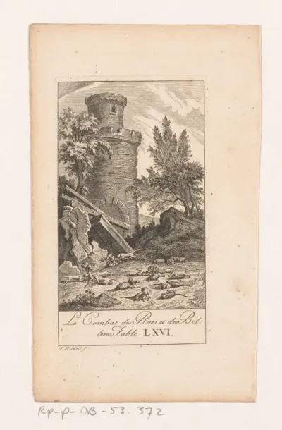 Fabel van de aap en de dolfijn