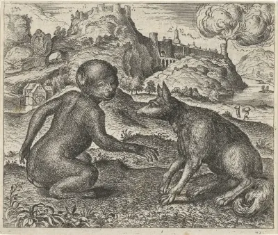 Fabel van de aap en de vos