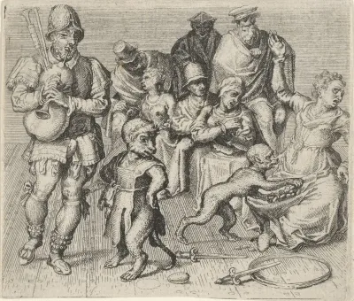 Fabel van de aap en vrouw