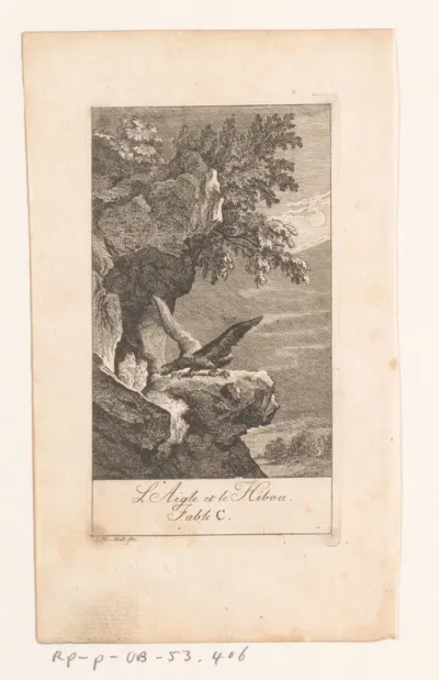 Fabel van de adelaar en de uil