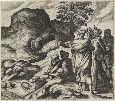 Fabel van de barende berg
