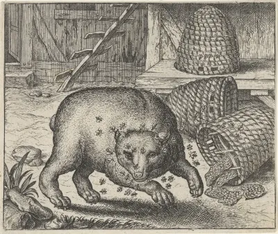 Fabel van de beer en de bijen