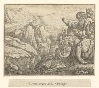 Fabel van de bevalling van de berg