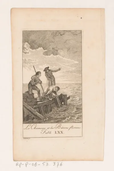 Fabel van de drijvende stokken