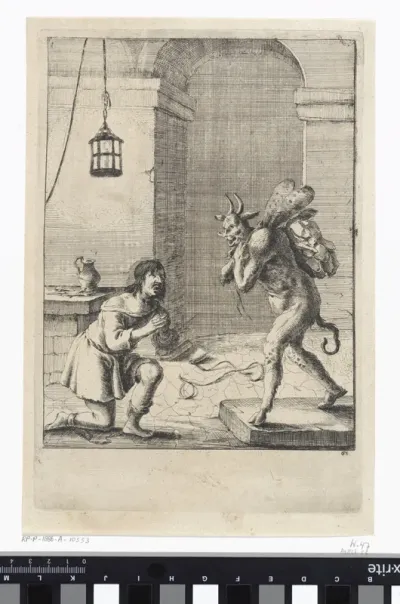 Fabel van de duivel en de misdadiger