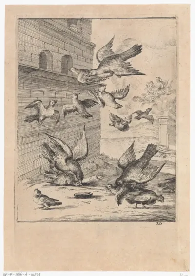Fabel van de duiven en de havikken