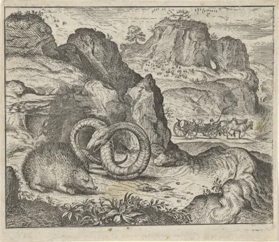 Fabel van de egel en de slang