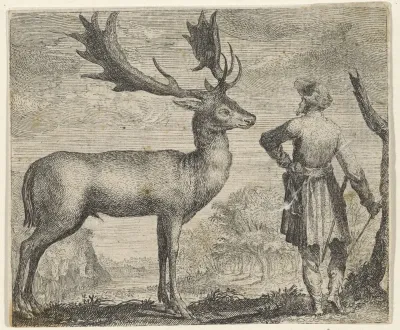 Fabel van de eland en de mens