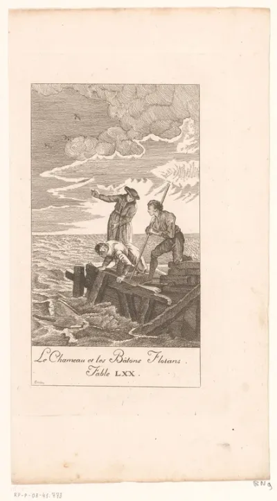Fabel van de kameel en de drijvende stokken