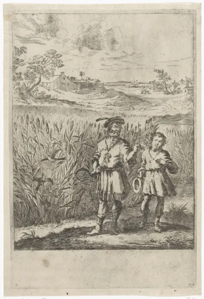 Fabel van de leeuwerik en haar jongen