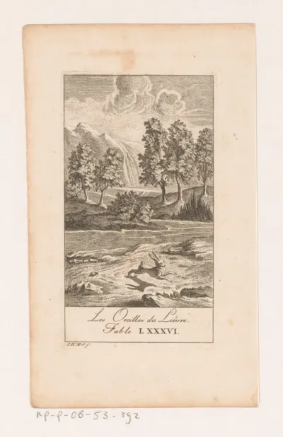 Fabel van de oren van de haas