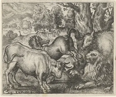 Fabel van de oude leeuw
