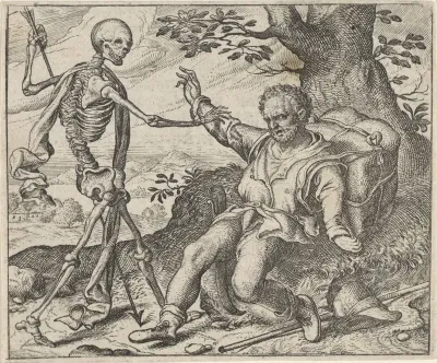 Fabel van de oude man en de dood