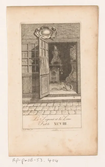 Fabel van de slang en de vijl