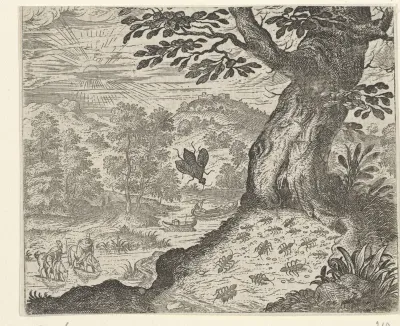 Fabel van de vlieg en de mieren