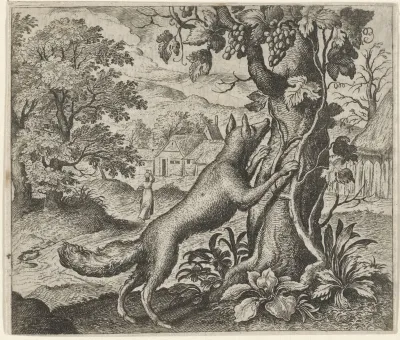 Fabel van de vos en de druiven