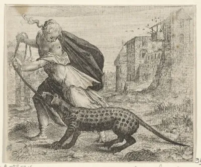 Fabel van de vrouw met een civetkat
