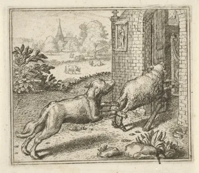 Fabel van de wolf en het schaap