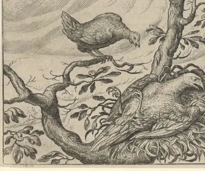 Fabel van de zieke gier