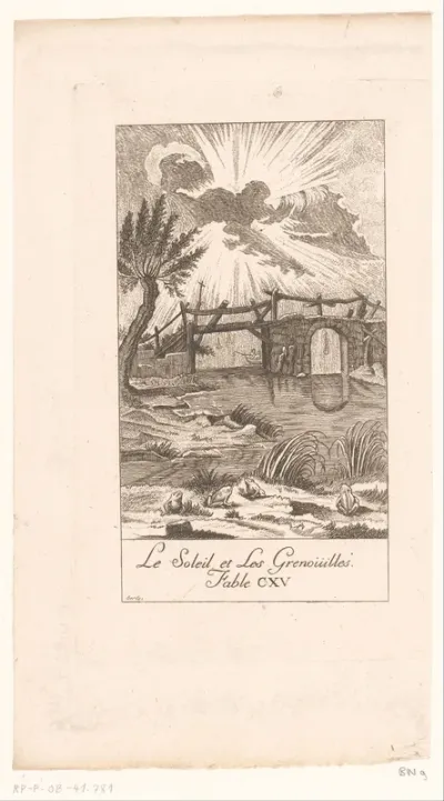Fabel van de zon en de kikkers