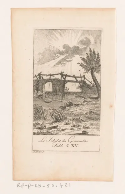 Fabel van de zon en de kikkers