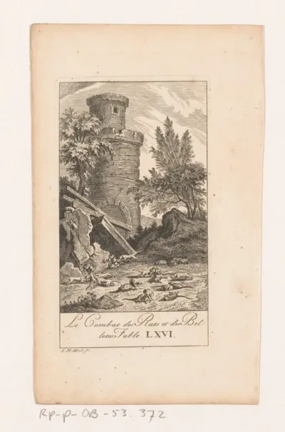 Fabel van het gevecht van de ratten