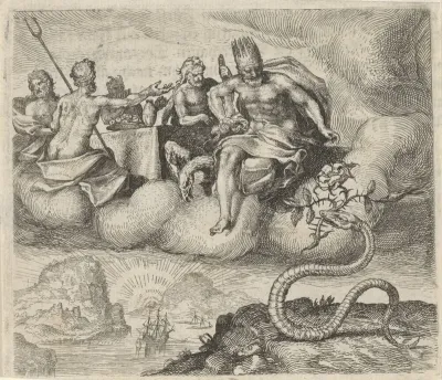 Fabel van Jupiter en de slang