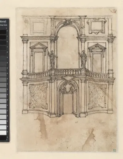 Façade van een gebouw