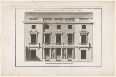 Façade van een huis