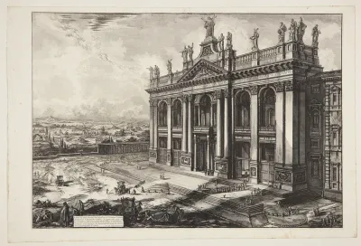 Facaden af S. Giovanni in Laterano
