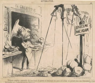 Facheuse situation des marchands de galette