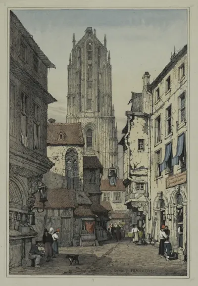 Facisimilies of Sketches made in Flanders and Germany: Dome, Francfort