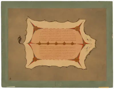 Facsimile of a Sioux Robe with Porcupine Quills