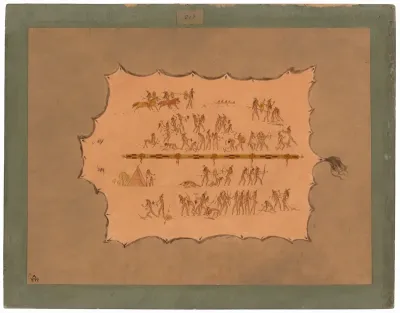 Facsimile of a Sioux Robe