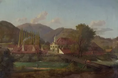 Factory Site on a River