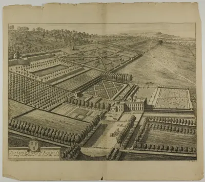 Fair Lawn in the County of Kent, plate 49 from Britannia Illustrata