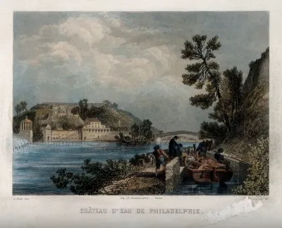 Fairmount Waterworks, Schuylkill River, Philadelphia