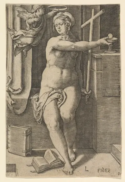 Faith (Fides), from "The Seven Virtues"