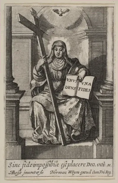 Faith, from "The Virtues" (Les Vertus)