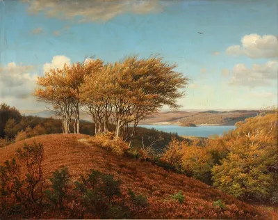 Fall day in the Danish Lakelands
