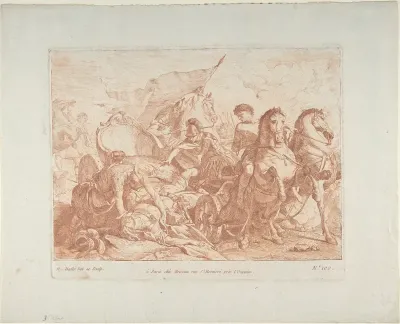 Fall of Antiochus From His Chariot