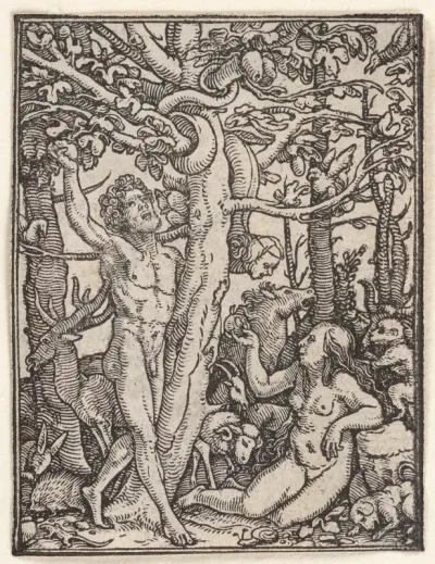 Fall (or Temptation of Adam), from "The Dance of Death"
