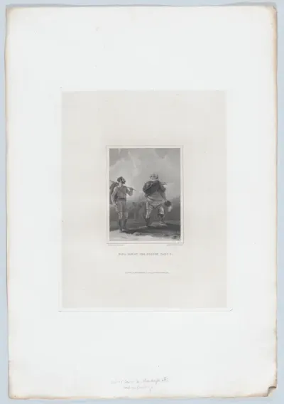 Falstaff and Bardolph, on a Road near Coventry (Shakespeare, King Henry IV, Part I, Act 4, Scene 2)