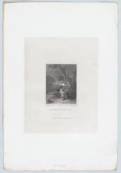 Falstaff on the Battlefield (Shakespeare, King Henry IV, Part I, Act 5, Scene 4)
